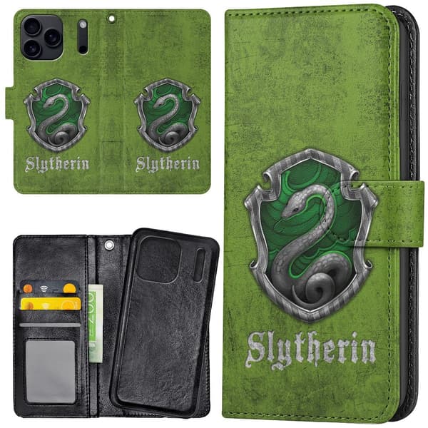 iPhone 17 Pro Max - Lompakkokotelo/Kuoret Harry Potter Slytherin
