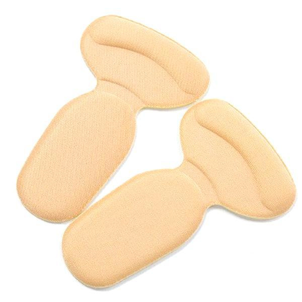 2-Pak - Hælinnlegg for Høye Hæler – Skosåler Beige