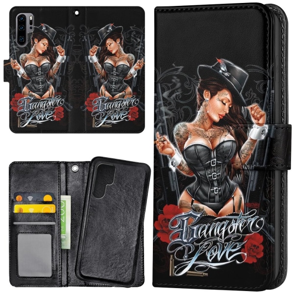 Huawei P30 Pro - Mobilcover/Etui Cover Gangster Love