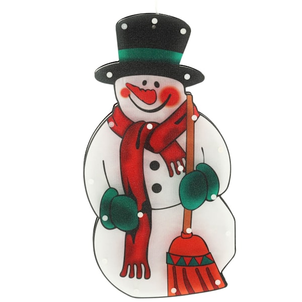 LED-hänglampor juldekoration snögubbe 45cm