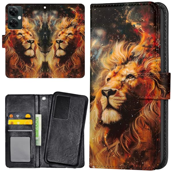 OnePlus Nord CE 3 Lite 5G - Lommebok Deksel Lion