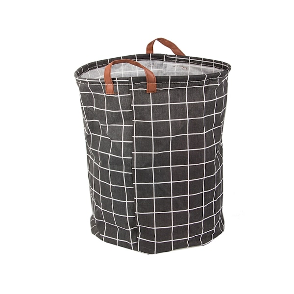 Hopfällbar Tvättkorg - 45L Vit