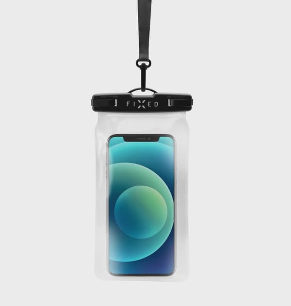 FIXED Float Vattentät Väska för Smartphones upp till 6.8" Svart