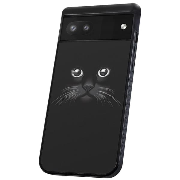 Google Pixel 6 - Deksel/Mobildeksel Svart Katt