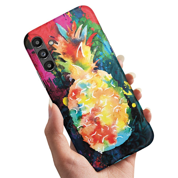 Samsung Galaxy A56 5G - Skal/Mobilskal Regnbåg Ananas