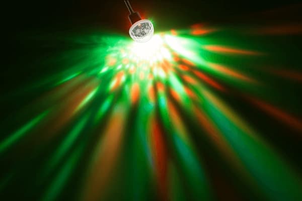 RGB LED Diskobelysning via USB – Lydreaktiv