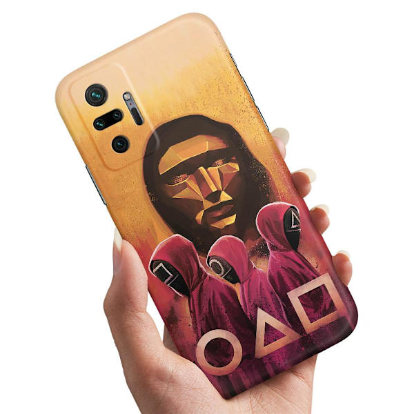 Deksel / Mobildeksel til Xiaomi Redmi Note 10 Pro - Squid Game