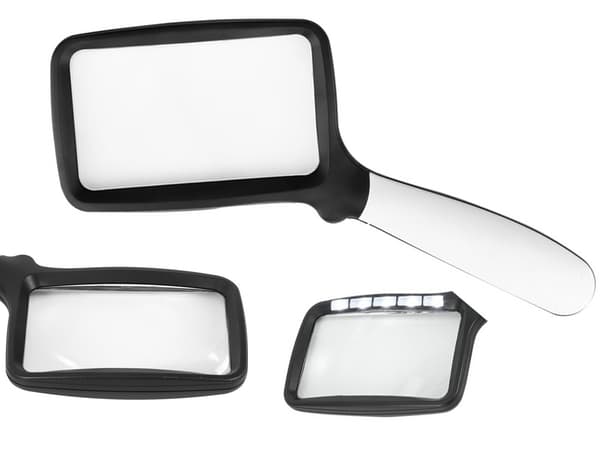 Förstoringsglas med LED-belysning - x3