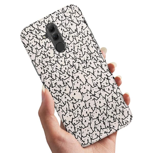 Deksel / Mobildeksel til Huawei Mate 20 Lite - Kattgruppe