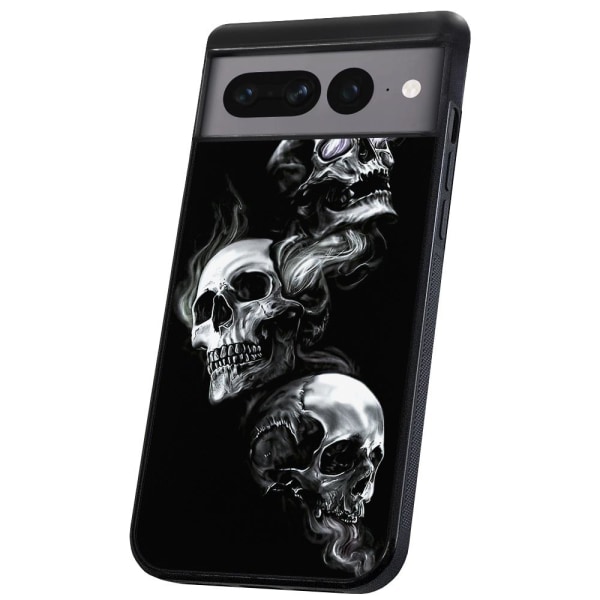 Google Pixel 7 Pro - Deksel/Mobildeksel Skulls