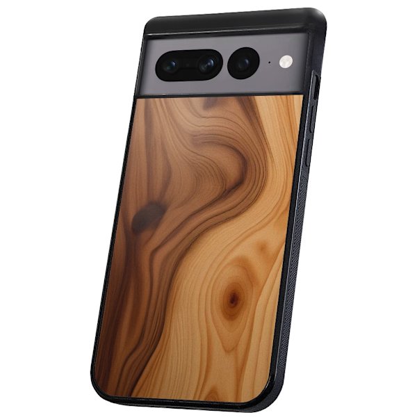 Google Pixel 8A - Deksel/Mobildeksel Wood