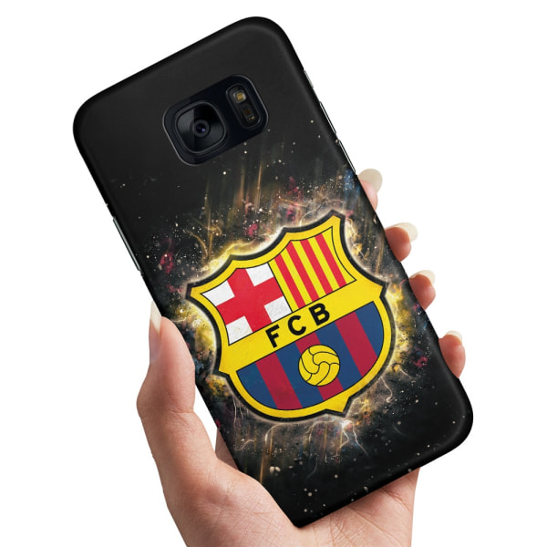 Samsung Galaxy S6 Edge - Deksel/Mobildeksel FC Barcelona
