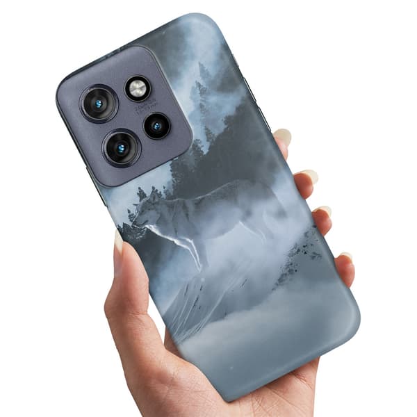Deksel / Mobildeksel til Motorola Edge 50 Neo - Arctic Wolf