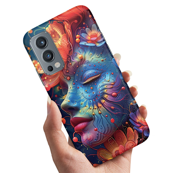 OnePlus Nord 2 5G - Deksel/Mobildeksel Psychedelic