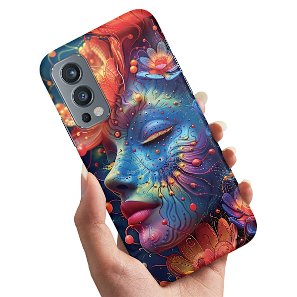 OnePlus Nord 2 5G - Skal/Mobilskal Psychedelic