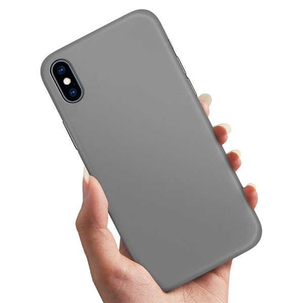 Deksel / Mobildeksel til iPhone XR - Grå
