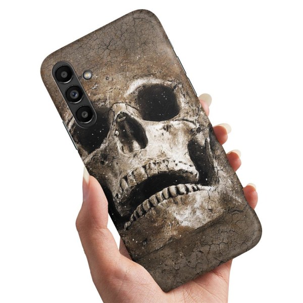 Samsung Galaxy A14 - Cover/Mobilcover Cracked Skull