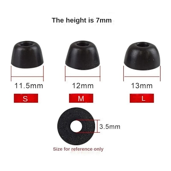 Ørepropper til Galaxy Buds 2 Pro - Memory foam tips