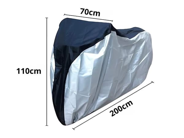 Cykelskydd 200 × 110 cm - Vattentätt skydd