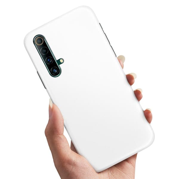 Deksel / Mobildeksel til Realme X50 - Hvit White