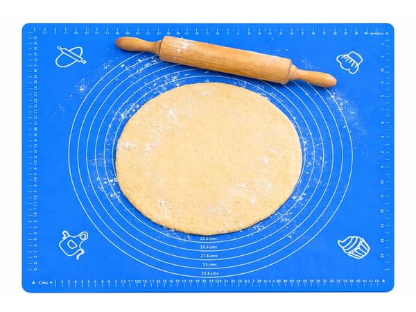 Bakmatta silikon 50 x 40 cm Blue