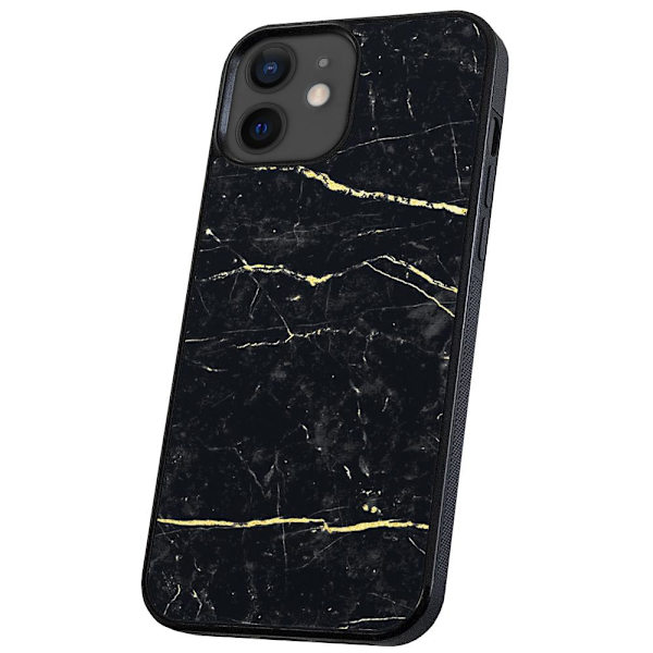 iPhone 11 - Deksel/Mobildeksel Marmor Multicolor