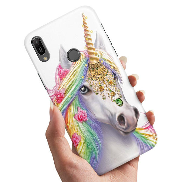 Huawei P30 Lite - Deksel/Mobildeksel Unicorn/Enhjørning