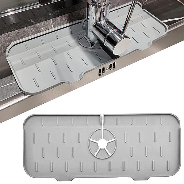 Sprutbeskyttelse Teppe til vask - Kjøkken & bad Grey b496 | Grey | 155 |  Fyndiq