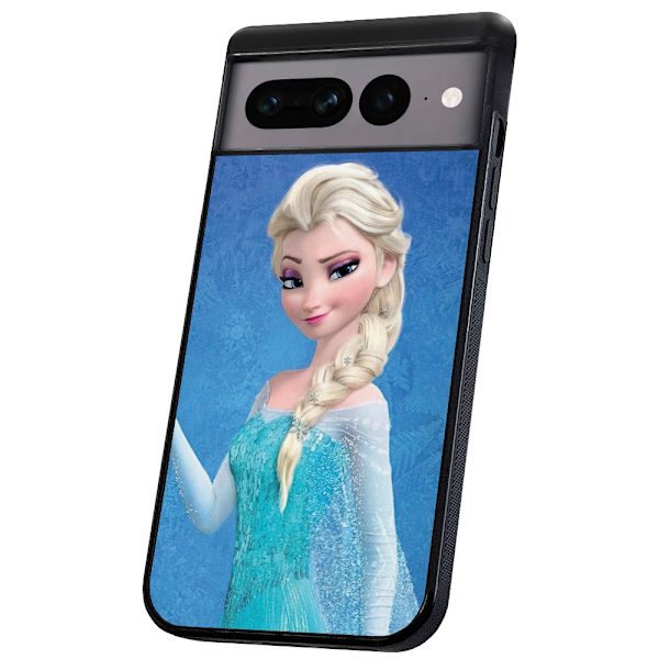 Google Pixel 7A - Deksel/Mobildeksel Frozen Elsa