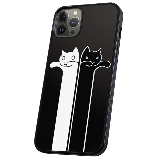 iPhone 11 Pro - Kuoret/Suojakuori Pitkänomaiset Kissat Multicolor