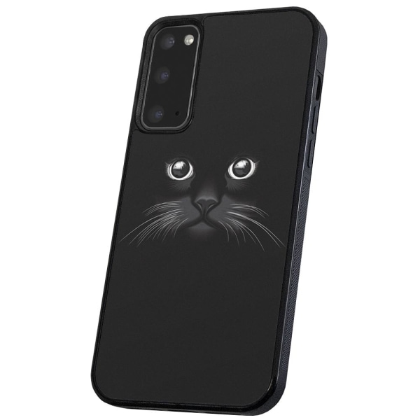 Samsung Galaxy S20 - Skal/Mobilskal Svart Katt