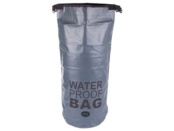Vattentät Påse / Vattenpåse - Vattenförvaring - 10 liter grå