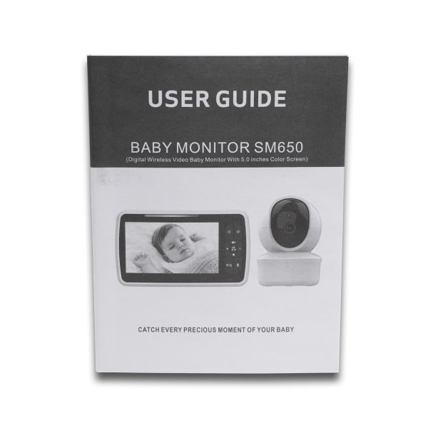 Babyvakt med Kamera - Babymonitor Vit
