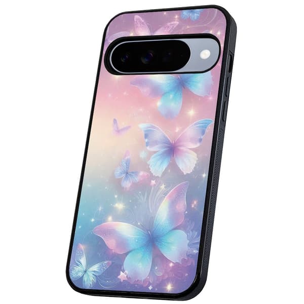 Google Pixel 10/10 Pro - Deksel/Mobildeksel Butterflies