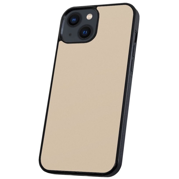 iPhone 14 Plus - Cover/Mobilcover Beige