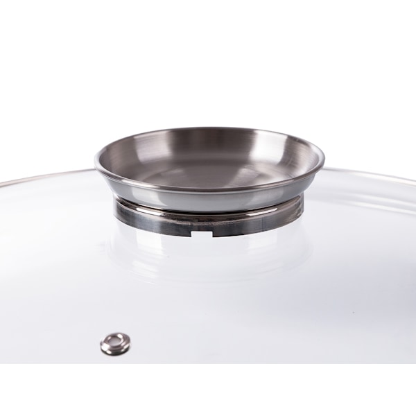 8L Gryta med lock – Non stick beläggning – Induktionshäll