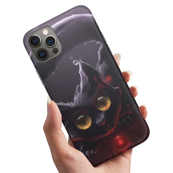 Deksel / Mobildeksel til iPhone 14 Pro Max - Svart Katt