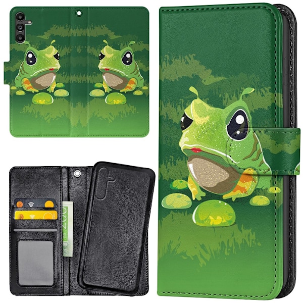 Samsung Galaxy S25 Plus - Plånboksfodral/Skal Groda