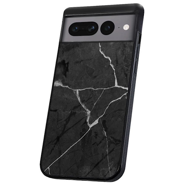 Google Pixel 7 Pro - Deksel/Mobildeksel Marmor