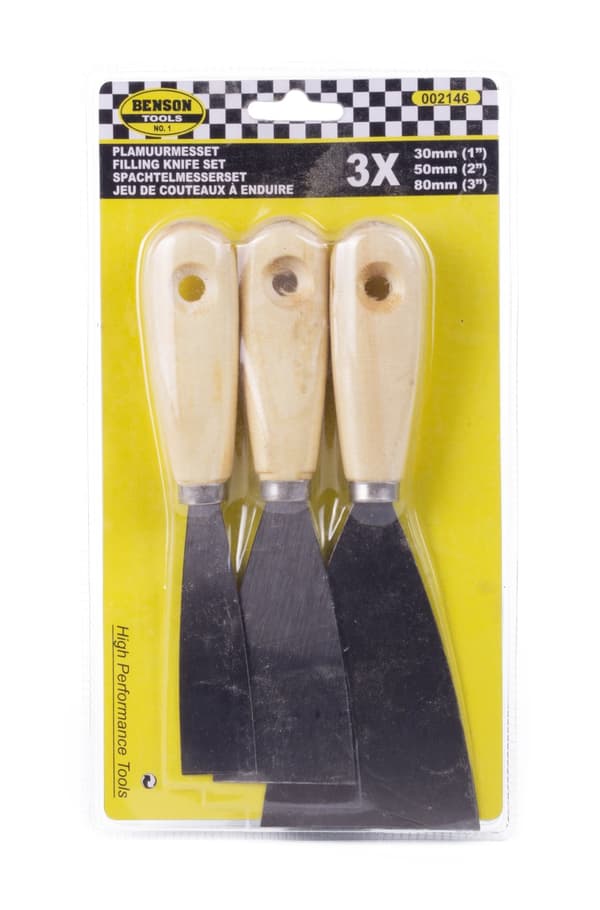 Spackelset 3 delar