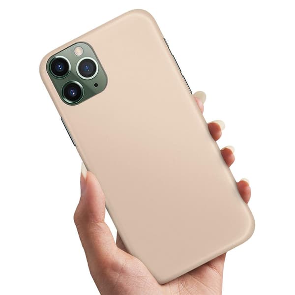Deksel / Mobildeksel til iPhone 12 / 12 Pro - Beige Beige
