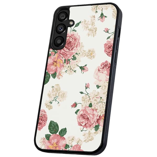 Samsung Galaxy S25 FE - Deksel/Mobildeksel Retro Blomster