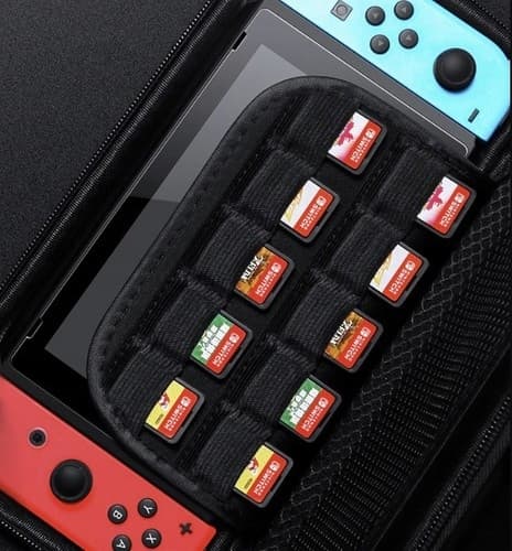 Etui for oppbevaring – Case kompatibel med Nintendo Switch Black