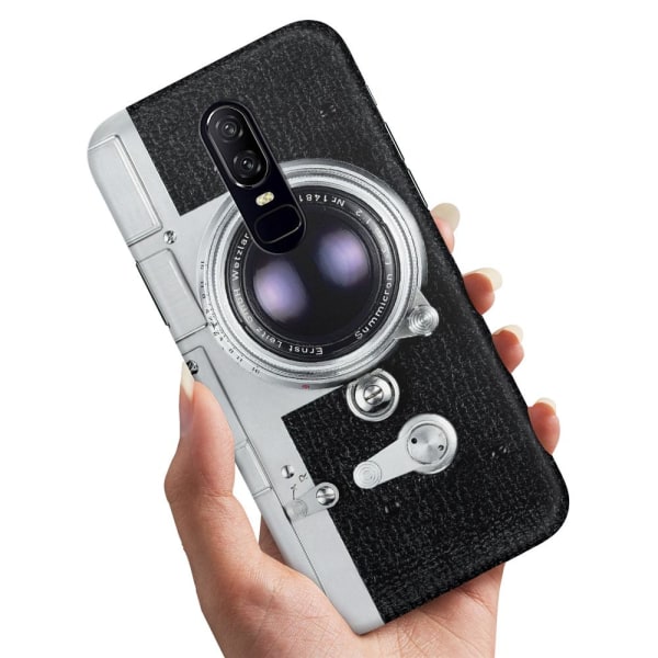 OnePlus 7 - Kuoret/Suojakuori Retro Kamera