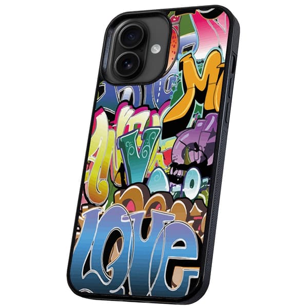 iPhone 16 - Kuoret/Suojakuori Graffiti