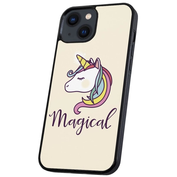 iPhone 13 - Deksel/Mobildeksel Magisk Ponni Multicolor