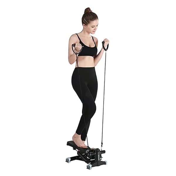 Trappemaskin / Stepmaskin - Innebygd skritteller Black