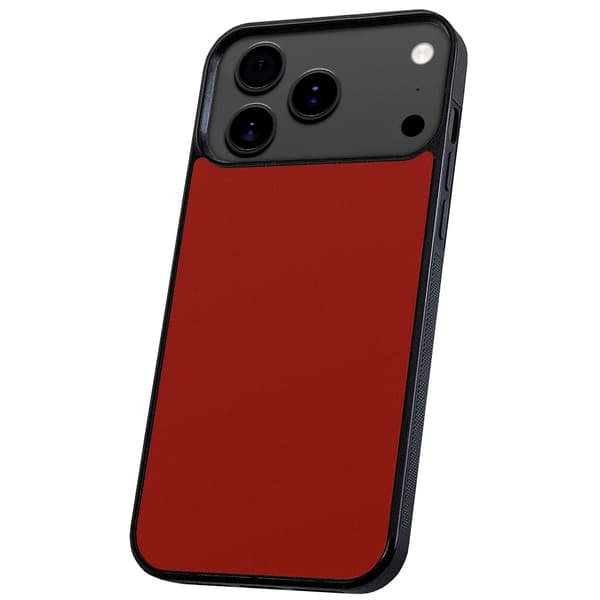 iPhone 17 Pro - Deksel/Mobildeksel Mørkrød