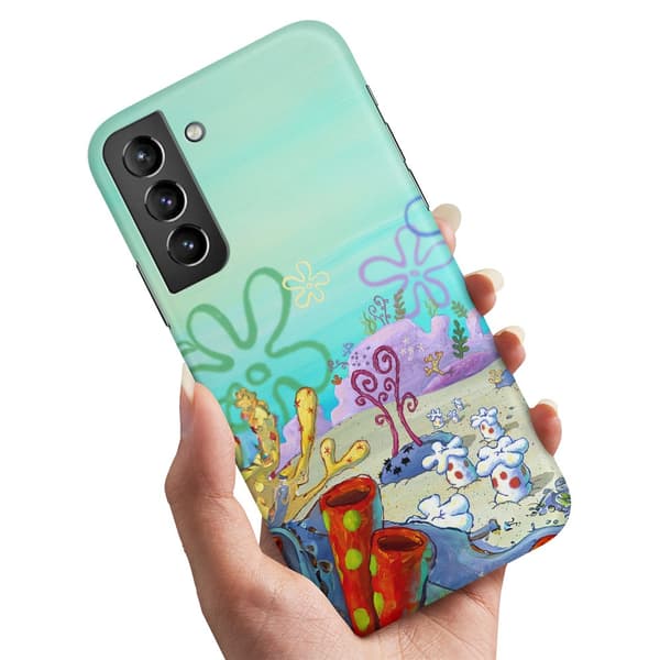 Deksel / Mobildeksel til Samsung Galaxy S22 Plus - Svampebob