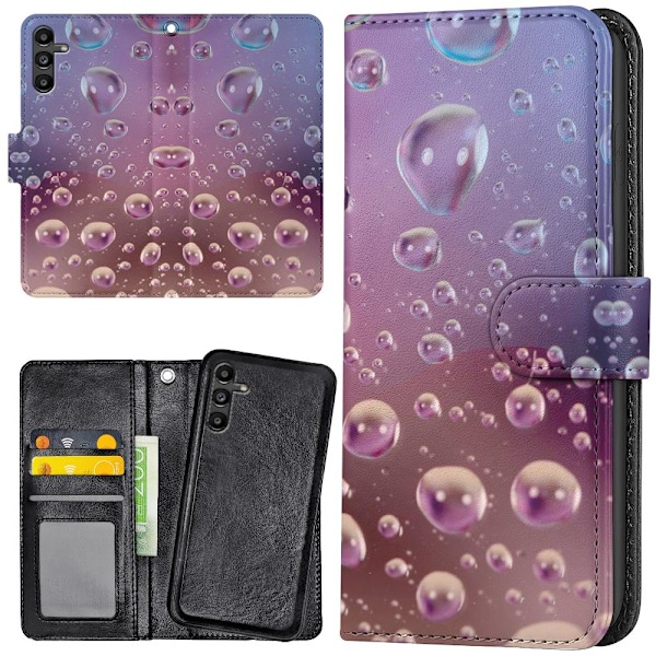 Samsung Galaxy A13 5G/A04s - Plånboksfodral/Skal Bubblor